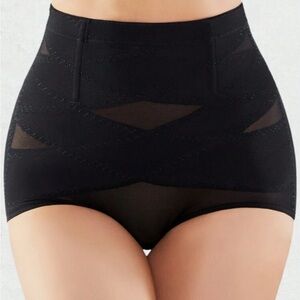 SHEIN High-Waisted Black Shapewear Briefs